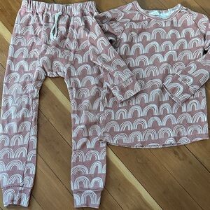 Little One Shop rainbow pajamas